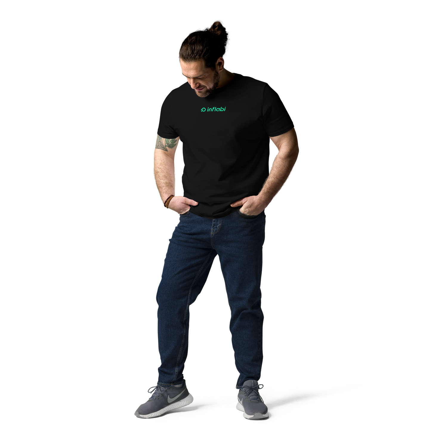 Inflabi signature T-shirt Black