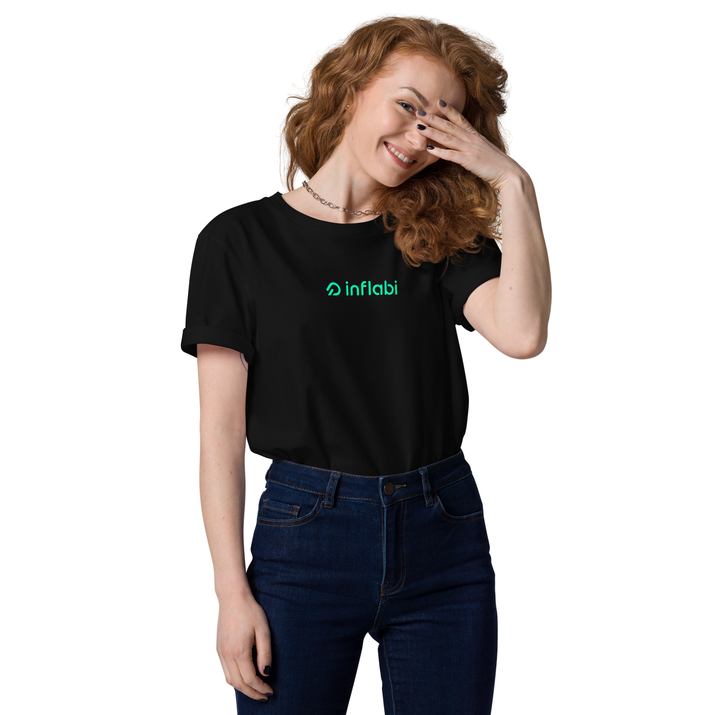 Inflabi signature T-shirt Black
